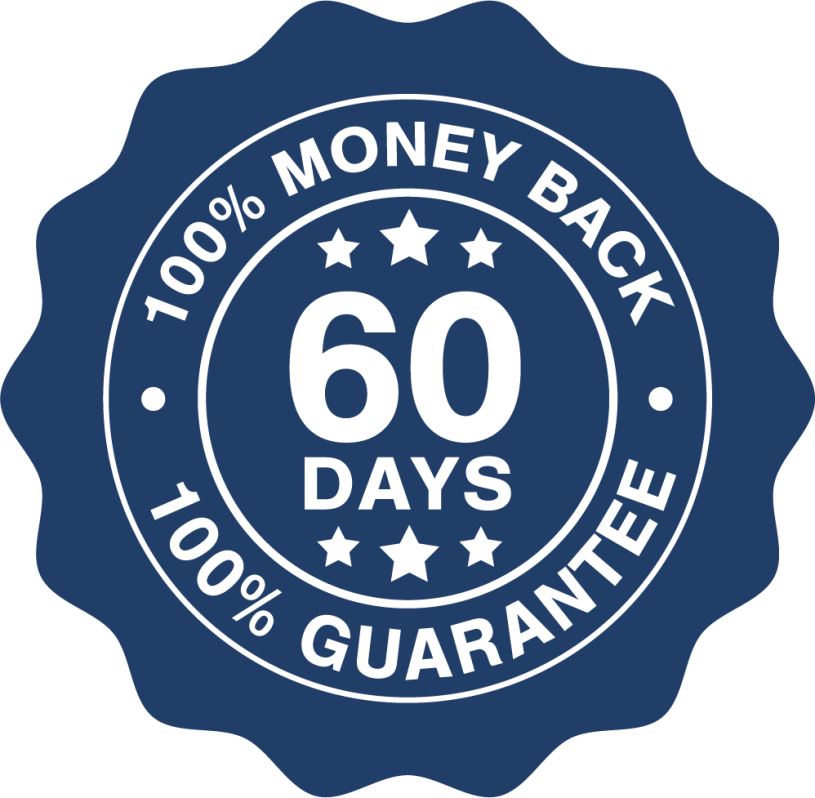 60 Days Money Back Guarantee